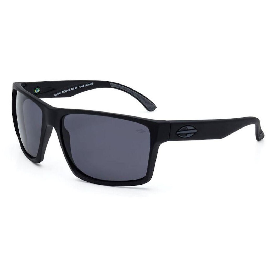 Óculos Solar Mormaii Carmel M0049a1401 Preto Fosco Lente Cinza