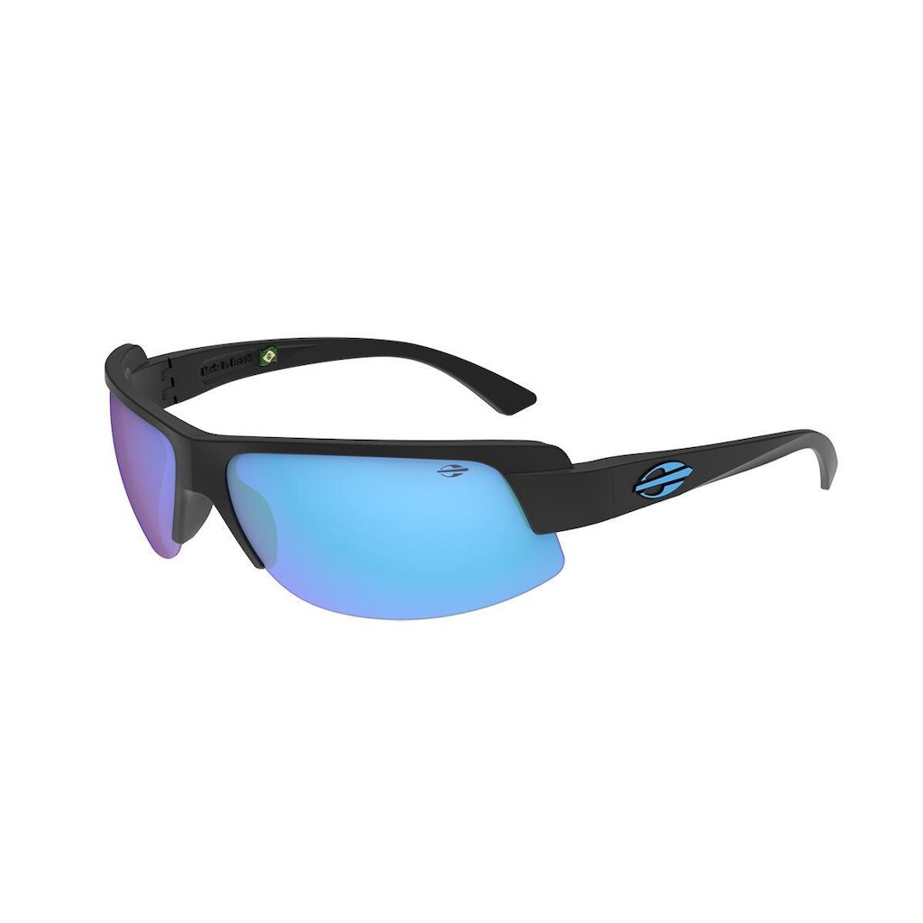 Óculos Solar Mormaii Gamboa Air 4 M0136a1097  Fosco Lente Azul Espelhada