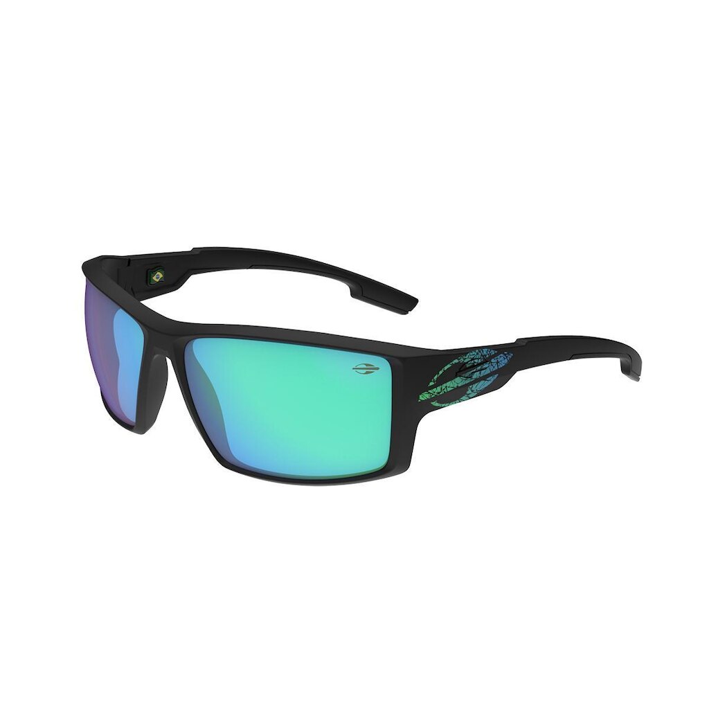 Óculos Solar Mormaii Joaca 4 M0112a1185  Fosco Lente Verde Espelhada