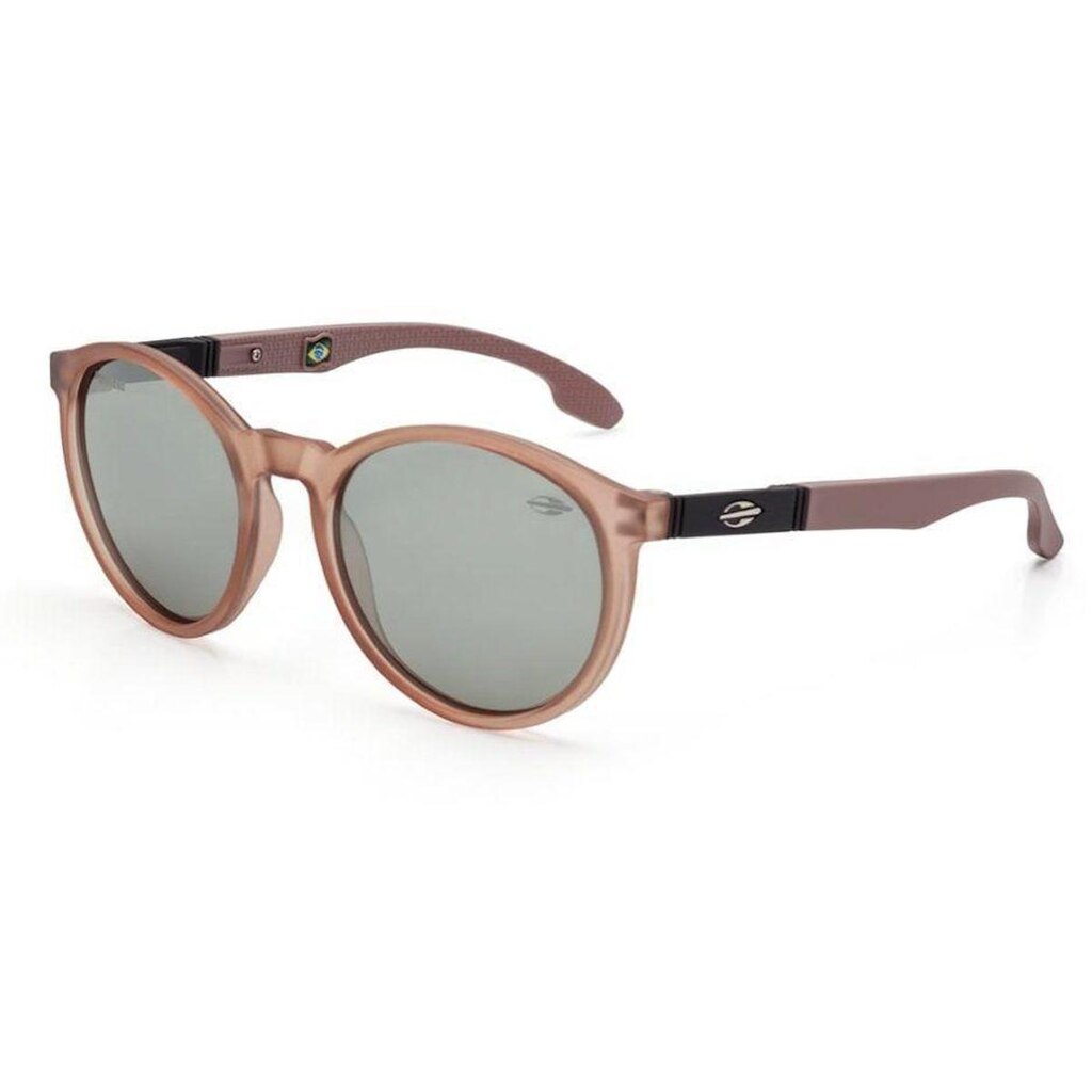 Óculos Solar Mormaii Maui Nxt Infantil M0072b2609 Nude L Cinza Flash Polarizado