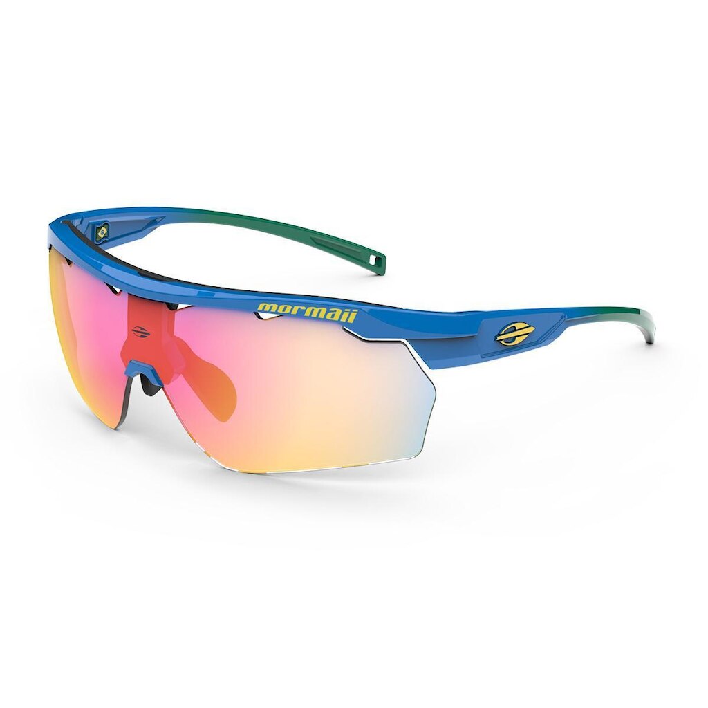 Óculos Solar Mormaii Smash M0129kcy11  Brilho Lente Espelhada Vermelho