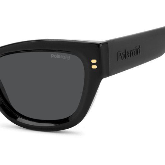 Óculos Solar Polaroid Pld 6237/s/x 807 M9 52 Brilho Lente Cinza Polarizada