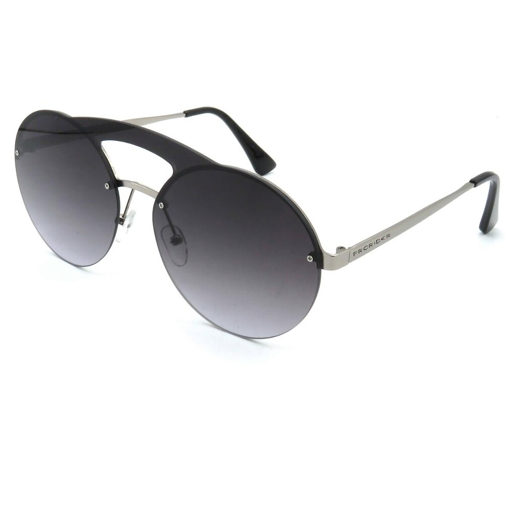 Óculos Solar Prorider Prata Com lente Degrade - J7099