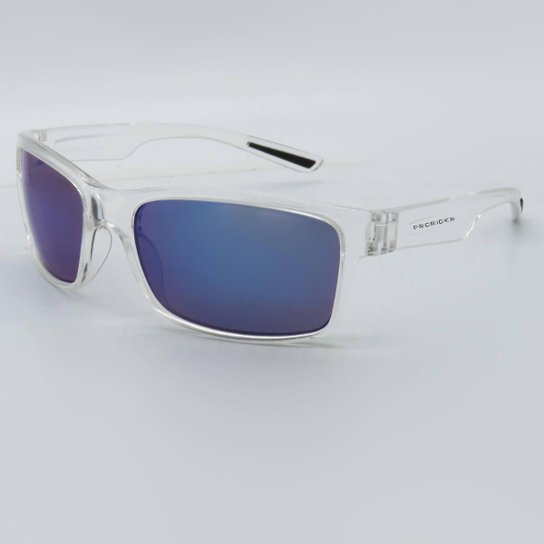 Óculos Solar Prorider transparente Com lente azul - gt250 - Azul Menor preço em Óculos Solar Prorider transparente Com lente azul - gt250 - Azul