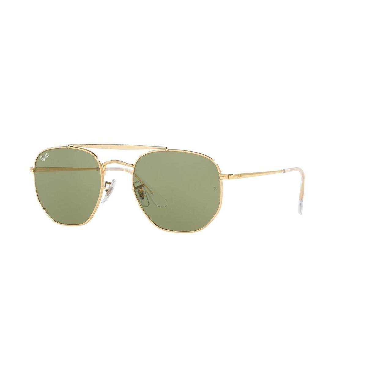 Óculos Solar Ray Ban Marshal Rb3648l 001-4e 54 Dourado Lente Verde Menor preço em Óculos Solar Ray Ban Marshal Rb3648l 001-4e 54 Dourado Lente Verde