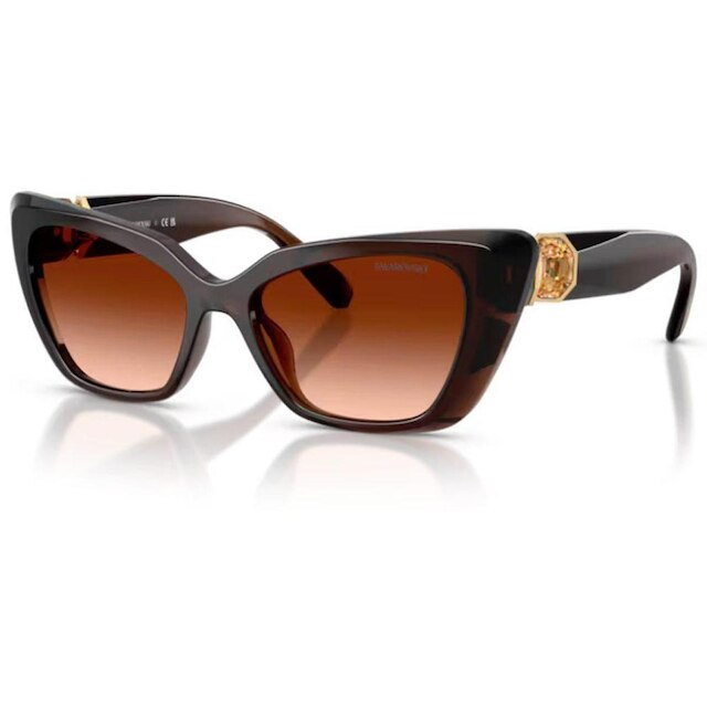 Oculos Solar Swarovski Sk6047 10847454 - Marrom | Netshoes