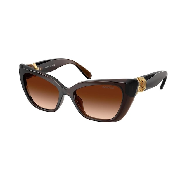 Oculos Solar Swarovski Sk6047 10847454 - Marrom | Netshoes