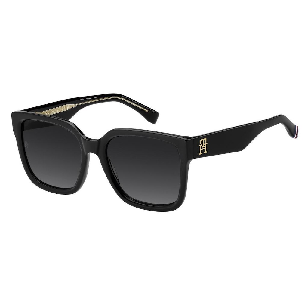 Óculos Solar Tommy Hilfiger Th2342/s 807 56 Brilho Lente Cinza Degradê
