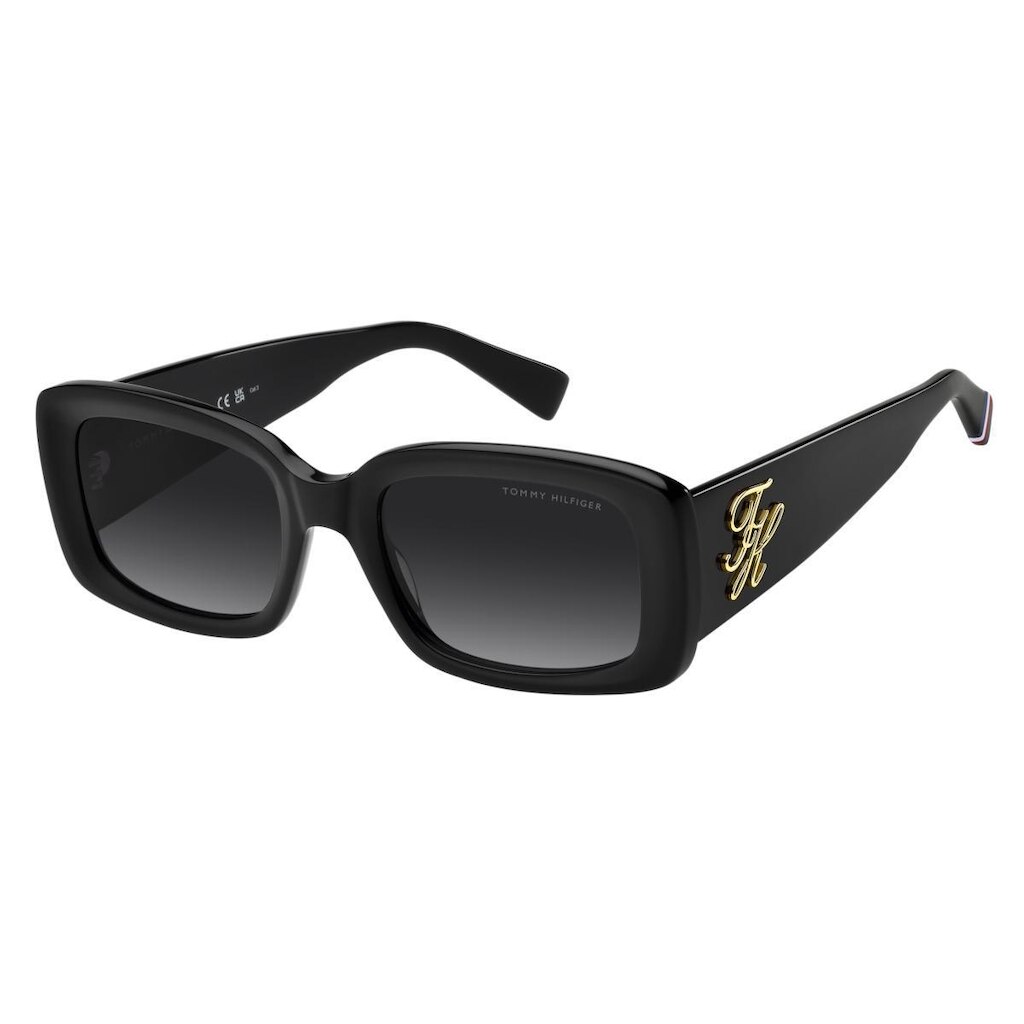 Óculos Solar Tommy Hilfiger Th2343/s 807 53 Brilho Lente Cinza Degradê