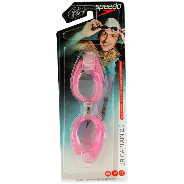 Óculos Speedo Captain 2.0 Infantil - Rosa é boa?
