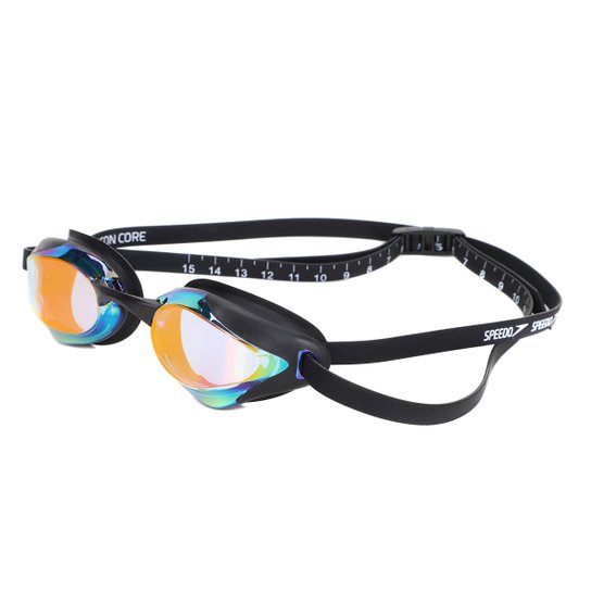 Óculos Speedo Icon Core - Preto+Vermelho Menor preço em Óculos Speedo Icon Core - Preto+Vermelho