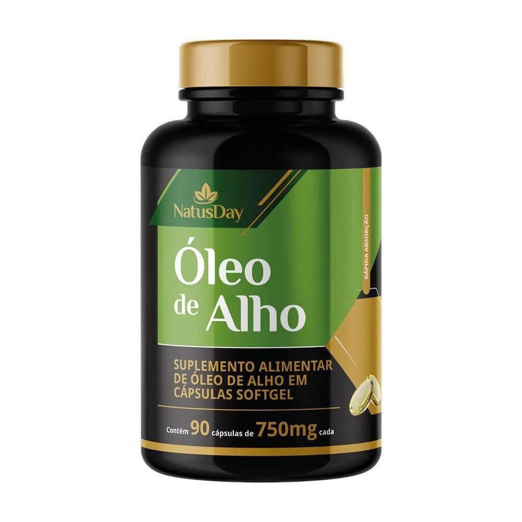 Óleo de Alho 90 Cápsulas Natusday