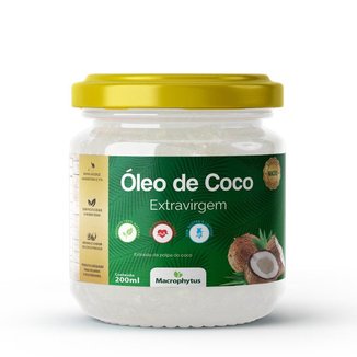 Óleo de Coco Extravirgem 200ml