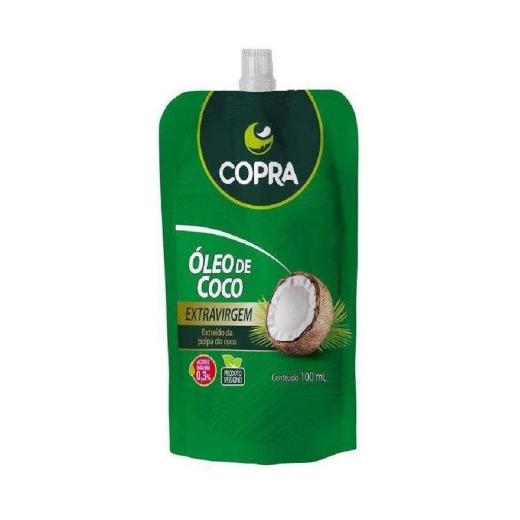 Óleo de Coco Extravirgem Stand Pouch (100ml) Copra