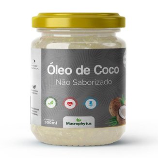 Óleo de Coco Não Saborizado 500ml