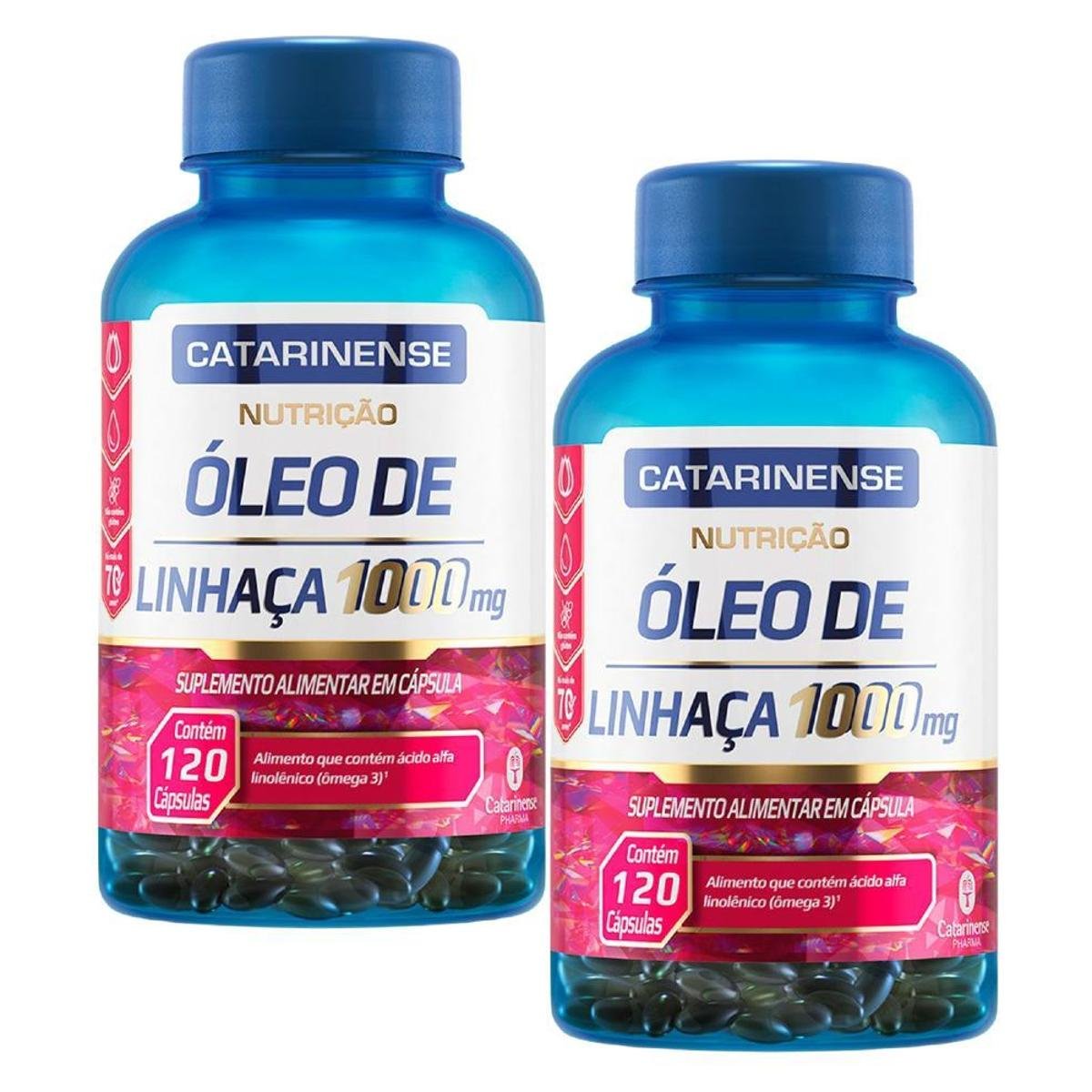 Oleo De Linhaca 1000mg 2x 120 Capsulas Catarinense Azul Vermelho Netshoes Oleo De Linhaca 1000mg 2x 120 Capsulas Catarinense Azul Vermelho Netshoes