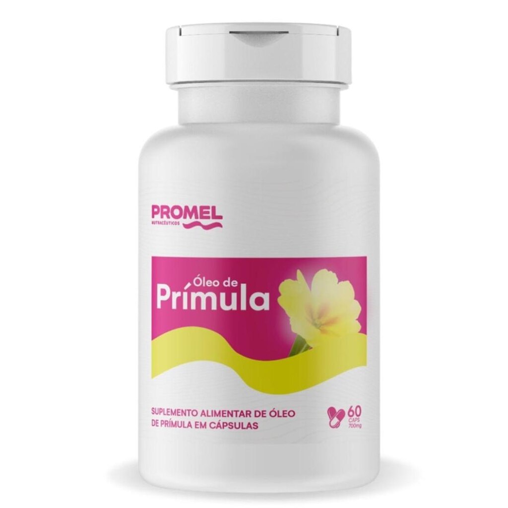 Óleo de Prímula 700mg 60 Cápsulas Promel