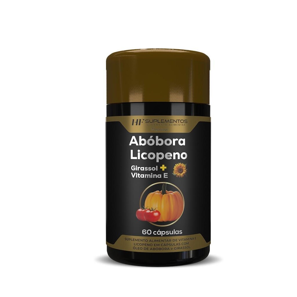 Óleo De Semente De Abobora Com Licopeno 60Caps Hf