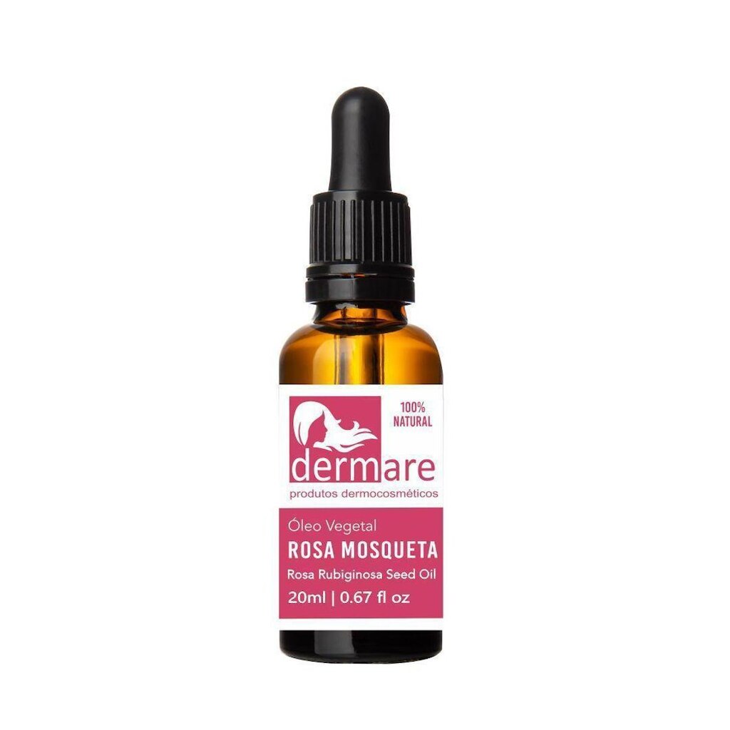 Óleo Vegetal de Rosa Mosqueta 20ml - Dermare