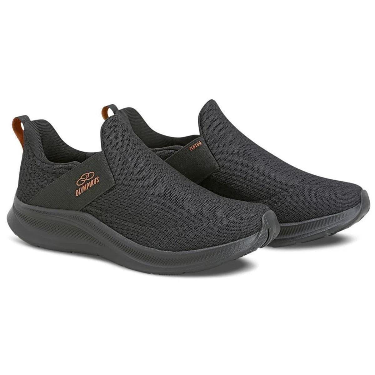 Olympikus Tênis Flutua Unisex Preto Menor preço em Olympikus Tênis Flutua Unisex Preto