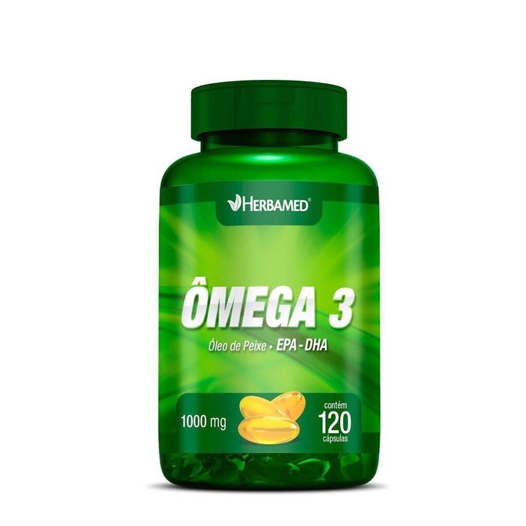 Ômega 3 1000mg - 120 Cápsulas - Herbamed