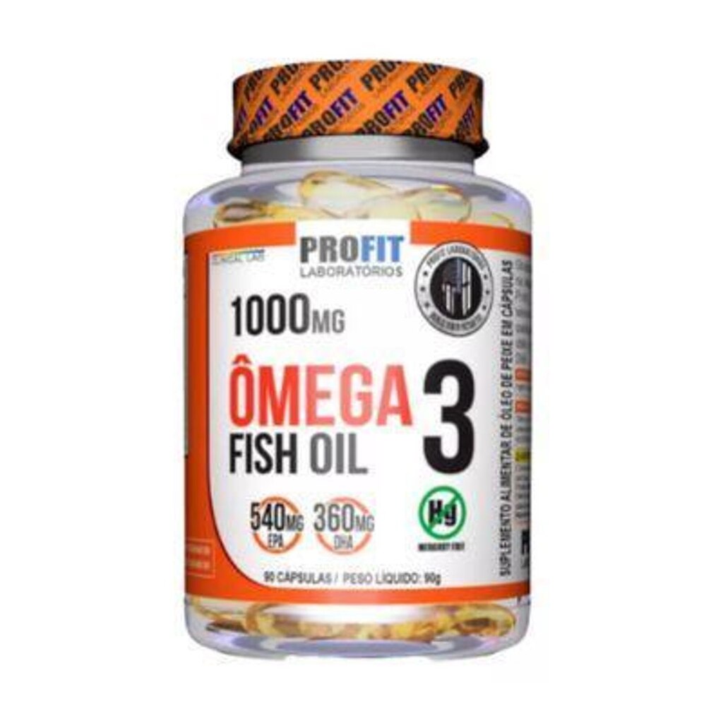 Ômega 3 1000mg 90 Cápsulas Profit Labs