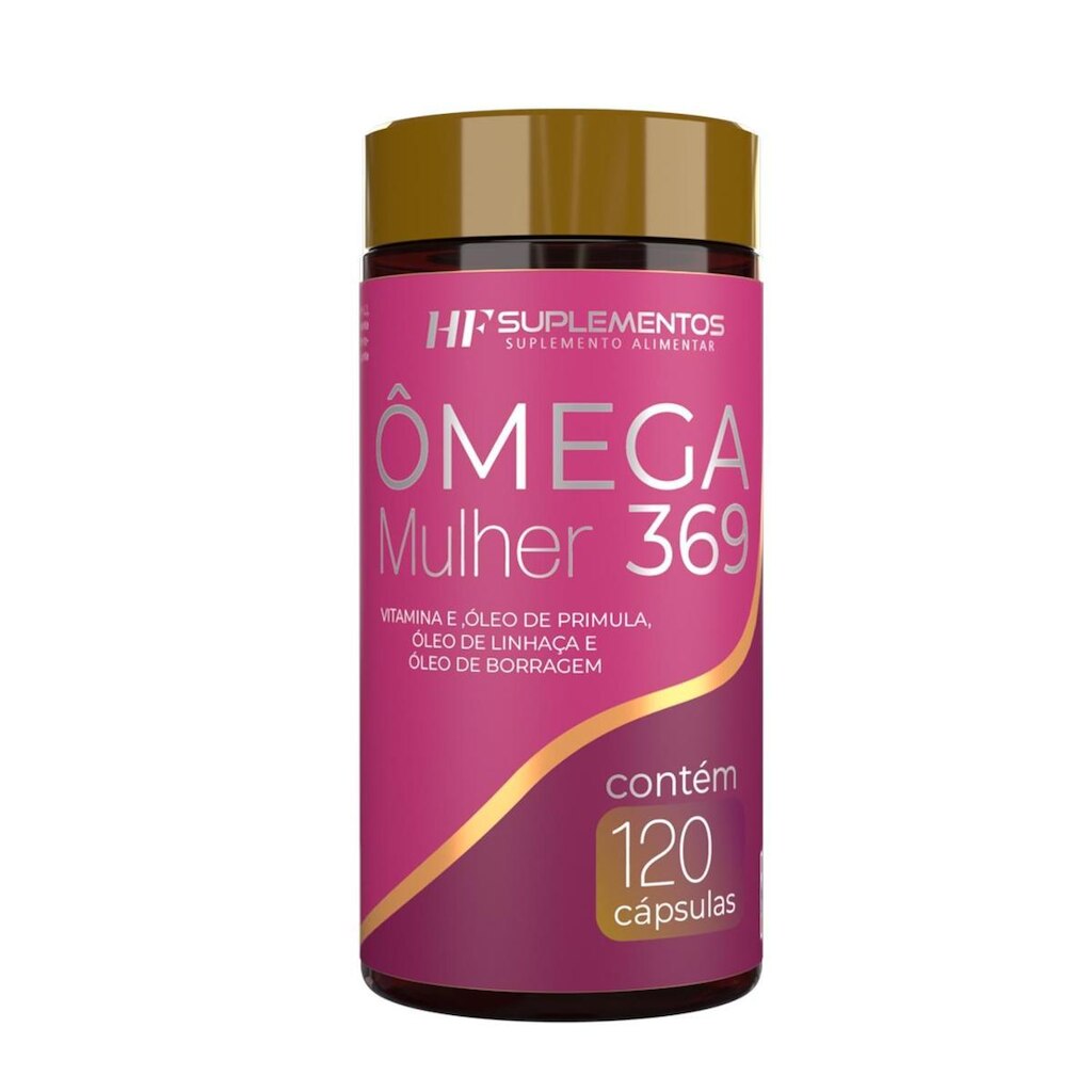 Omega 3 6 9 1000Mg Hf Suplementos 120 Caps