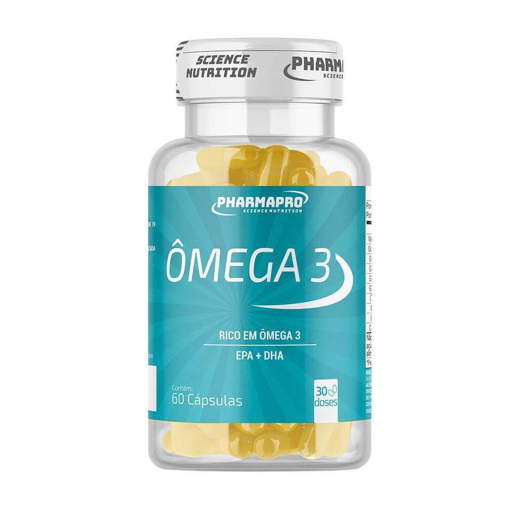 Omega 3 60 Caps EPA DHA Uso Diario Capsulas