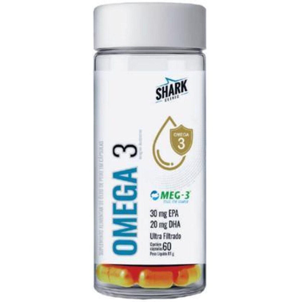 Omega 3 - 60 Caps - Sharkpro Suplementos