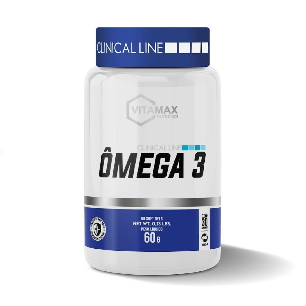 Ômega 3 60 Cápsulas Soft Gel Vitamax Nutrition