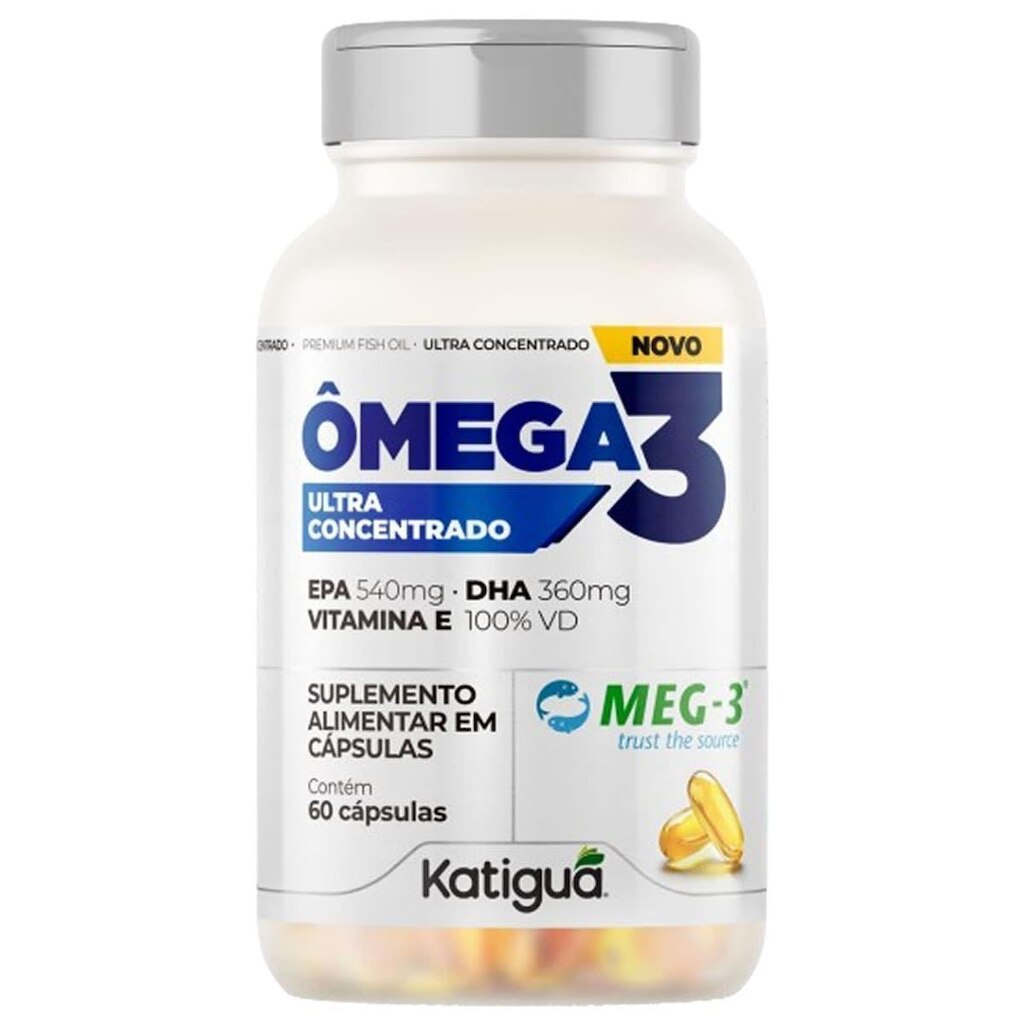 Ômega 3 Concentrado - 60 Cápsulas - Katiguá