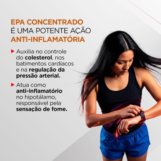 Ômega 3 Concentrado Com Epa E Dha Pote 60 Capsulas Topway