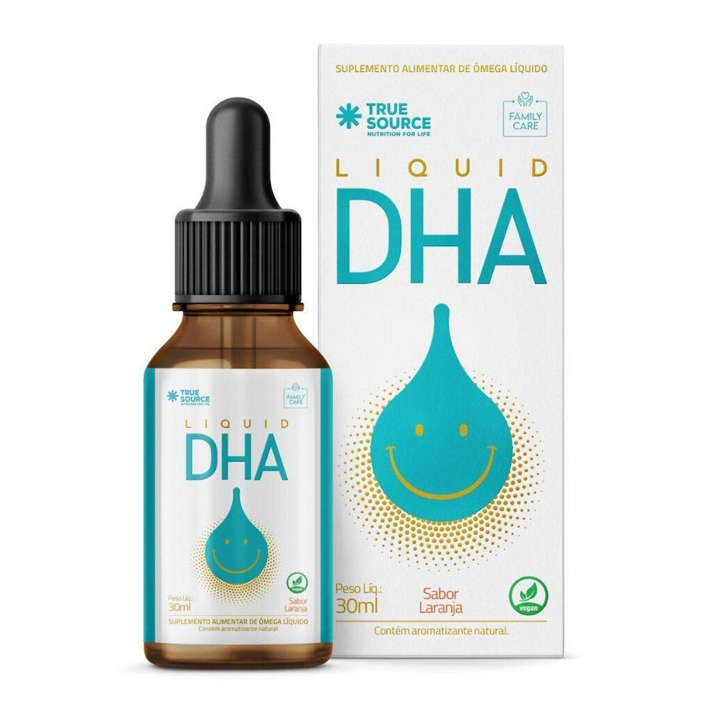 Omega 3 DHA Kids Family Care 30Ml Laranja - True Source