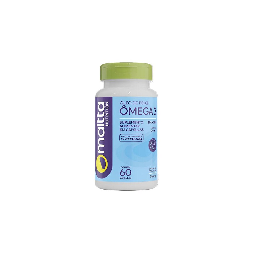 Ômega 3 EPA-DHA 1000mg 60 cápsulas Maltta Nutrition