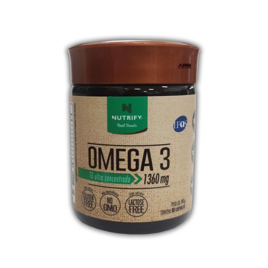 Ômega 3 EPA DHA 1360 mg 60 caps Selo IFOS - Nutrify;Sabor:Sem Menor preço em Ômega 3 EPA DHA 1360 mg 60 caps Selo IFOS - Nutrify;Sabor:Sem