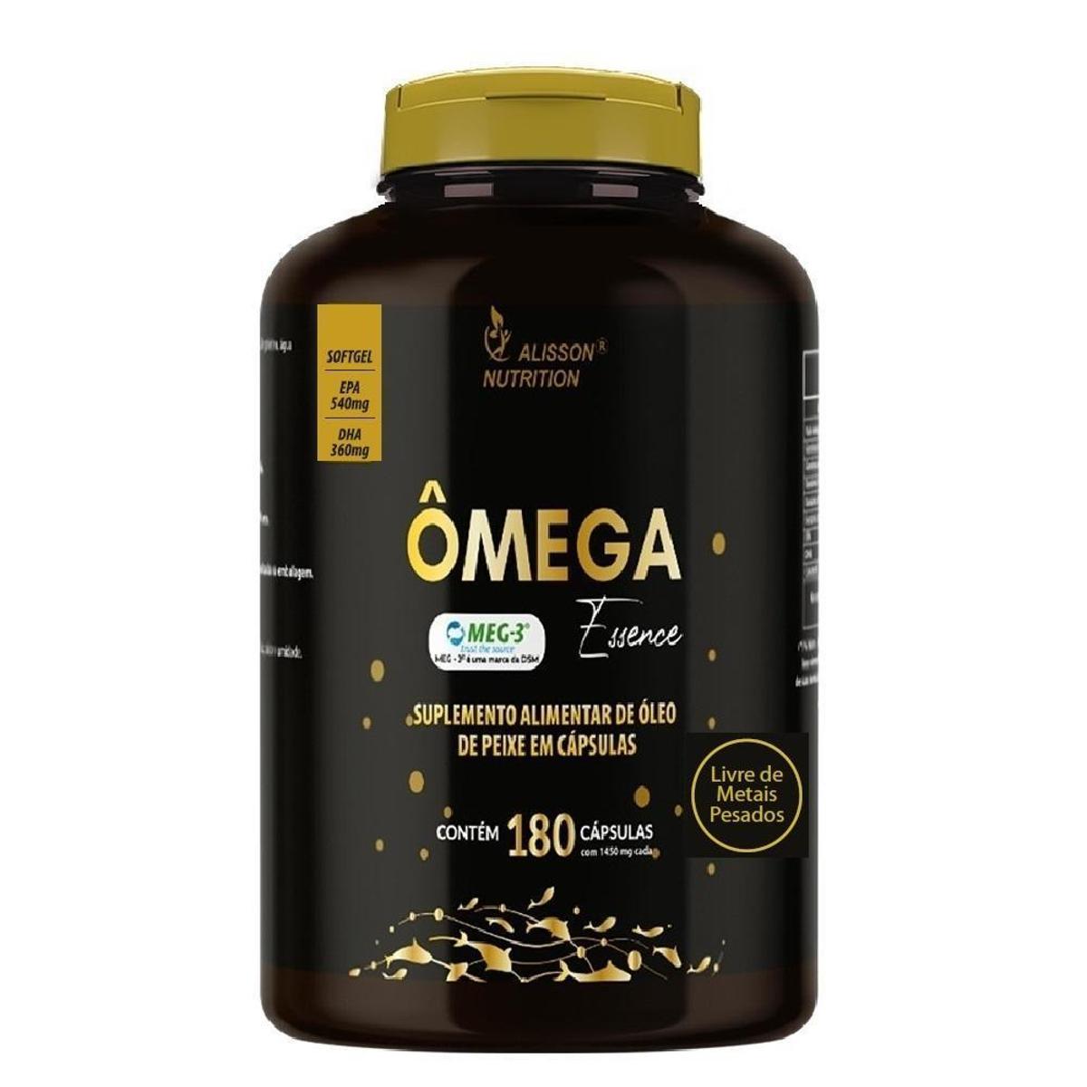 Ômega 3 Essence EPA 540mg DHA 360mg MEG-3 - 180 Cápsulas Menor preço em Ômega 3 Essence EPA 540mg DHA 360mg MEG-3 - 180 Cápsulas