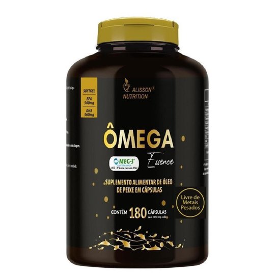 Ômega 3 Essence EPA 540mg DHA 360mg MEG-3 - 180 Cápsulas Menor preço em Ômega 3 Essence EPA 540mg DHA 360mg MEG-3 - 180 Cápsulas