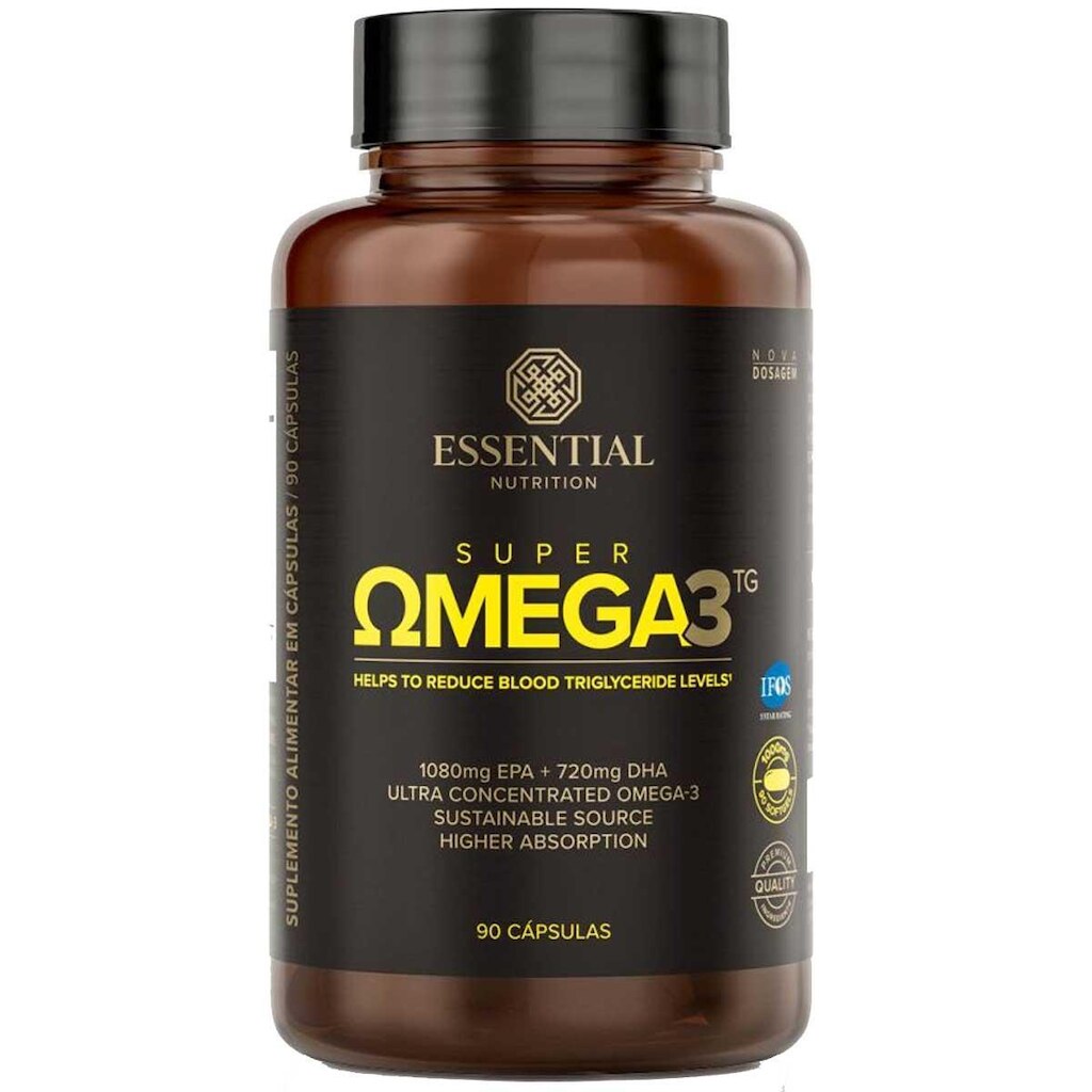 Ômega 3 Essential Super Ômega 3 TG 1000mg com 90 cápsulas