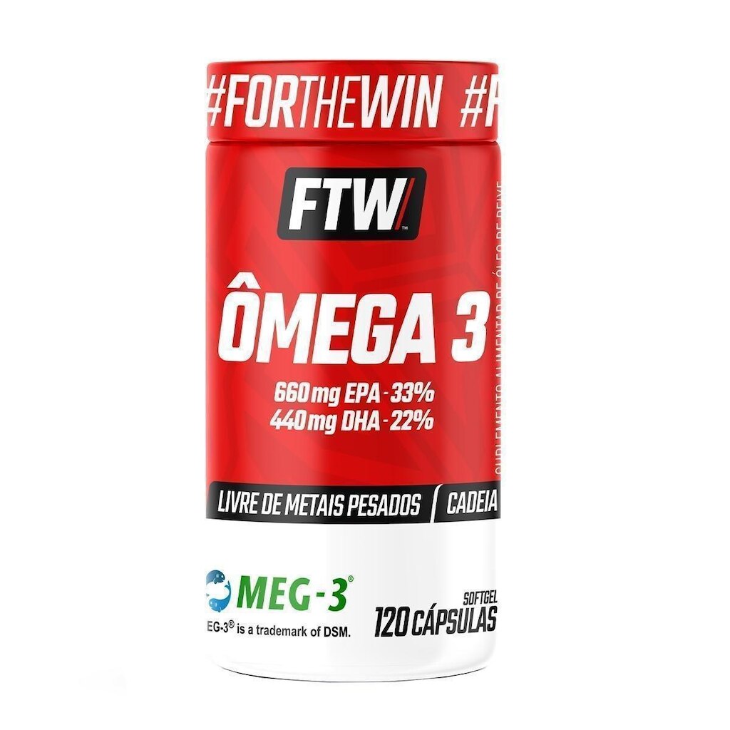 Ômega 3 MEG 3 120 Capsulas FTW