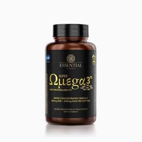 OMEGA 3 SUPER TG - ESSENTIAL Menor preço em OMEGA 3 SUPER TG - ESSENTIAL