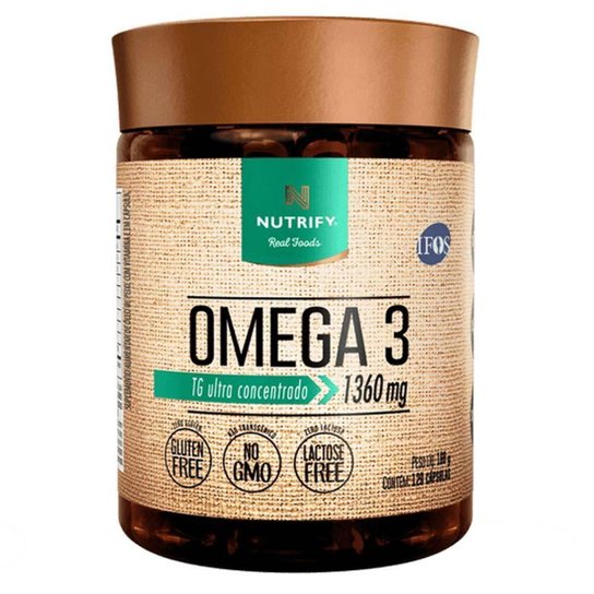 Omega 3 TG Ultra Concentrado 1360mg 120 capsulas Nutrify é ruim? Omega 3 TG Ultra Concentrado 1360mg 120 capsulas Nutrify é boa?