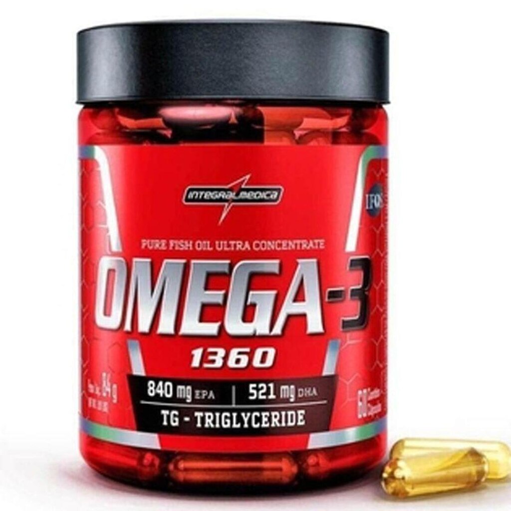 Omega 3 Ultra Concentrado   60 Cáps   IntegralMédica