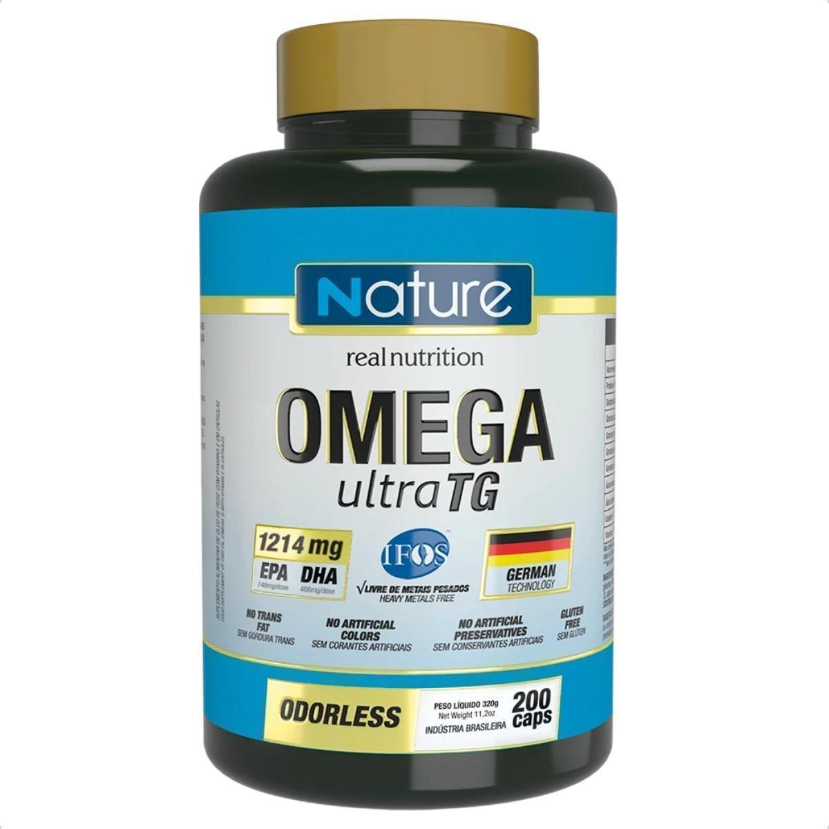 Ômega 3 Ultra TG EPA DHA 200 Capsulas Nutrata Menor preço em Ômega 3 Ultra TG EPA DHA 200 Capsulas Nutrata