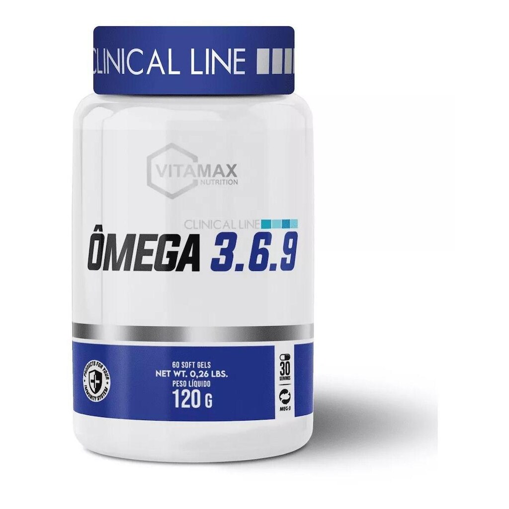 Ômega 3.6.9 60 Cápsulas Soft Gel Vitamax