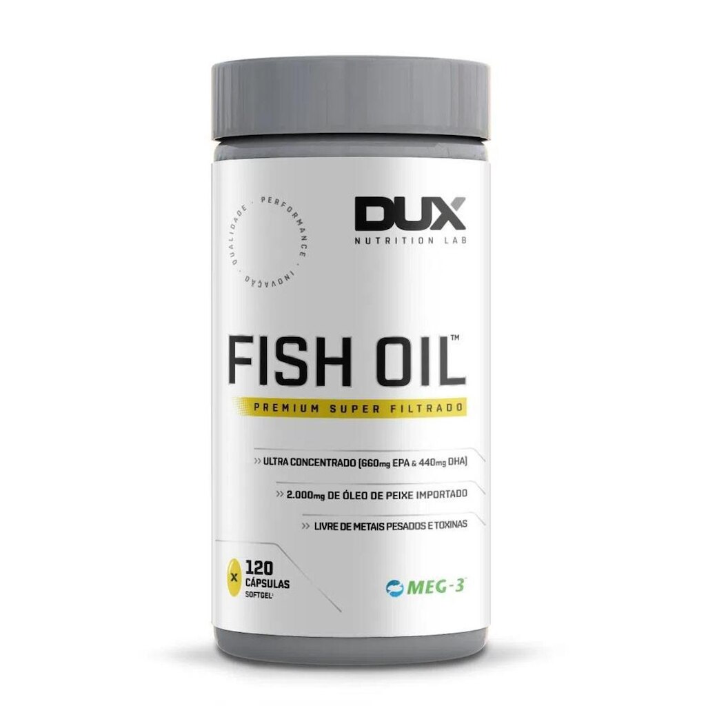 OMEGA FISH OIL 120 CAPSULAS DUX NUTRITION