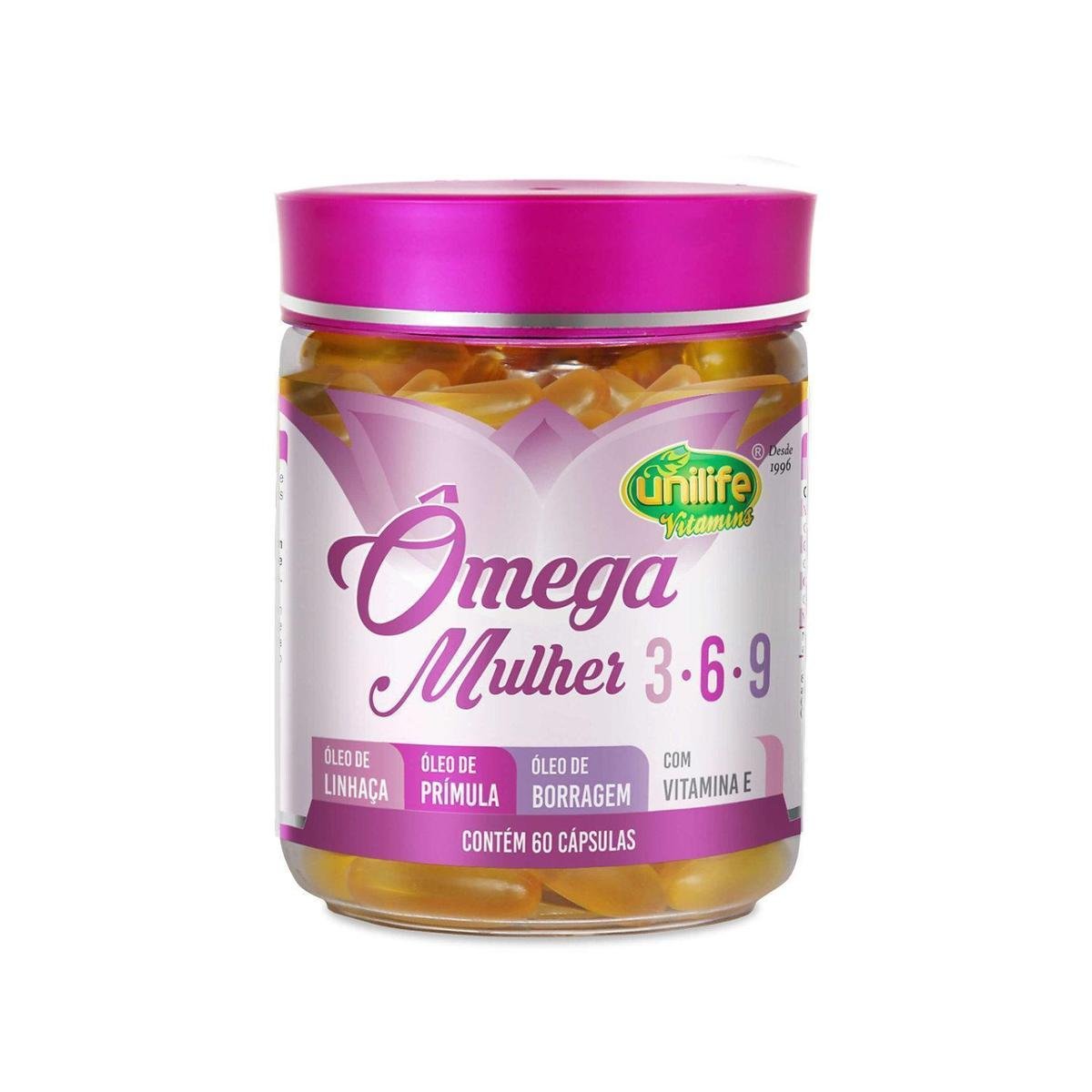 Ômega Mulher 3, 6 e 9 60 Cápsulas Unilife