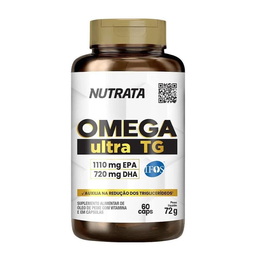 Ômega Ultra TG - Nutrata 60 cápsulas