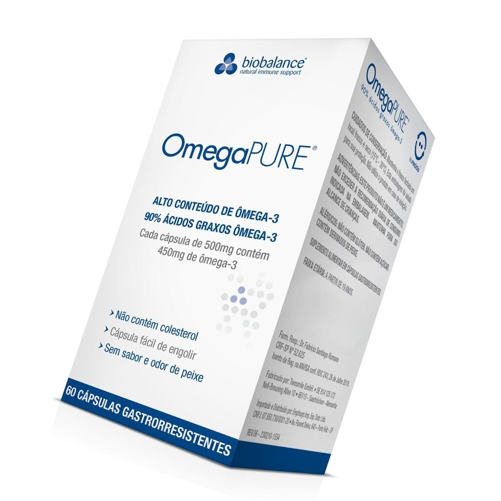 OmegaPure EPA / DHA Biobalance 60 Cápsulas Omega Pure