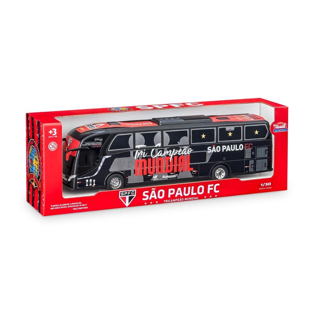 Ônibus Miniatura São Paulo FC