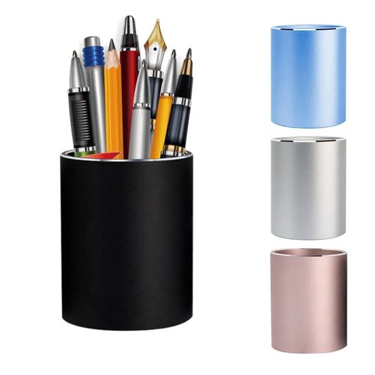 Organizador De Mesa Porta Caneta Lápis Treco Plástico Multiuso Escritório Home Office - Sortido Menor preço em Organizador De Mesa Porta Caneta Lápis Treco Plástico Multiuso Escritório Home Office - Sortido